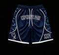 MESH JERSEY SHORTS - NAVY BLUE