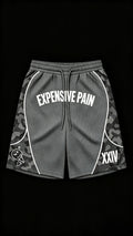 MESH JERSEY SHORTS - GRAY